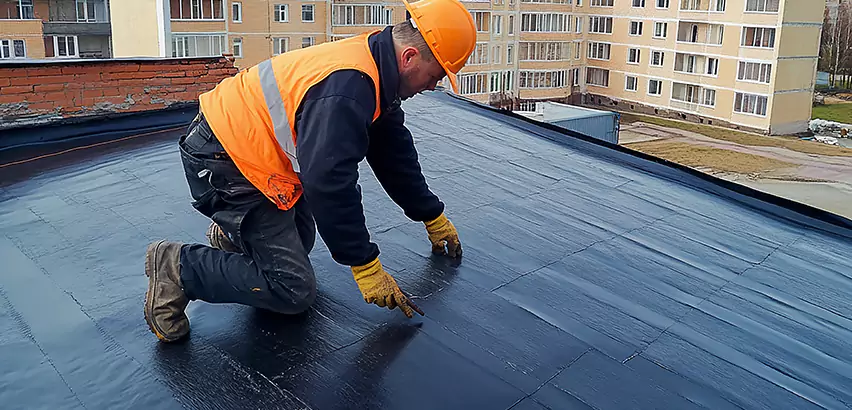 Residential TPO Roof Repair in Mundelein